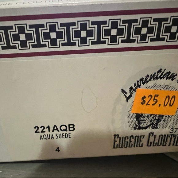 Baby mocassin slippers in Blue size 4 - Picture 4 of 4